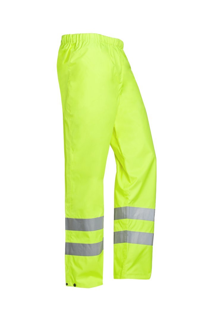 SIOEN 199AA2X98FY13XL Bitoray rain trousers, 3X-Large, Hi-Vis Yellow