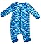 Fleece Footed Sleeper Camoflauge Blue 4 Toddler