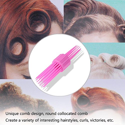 Jocestyle Double Sided Plastic Curly Hair Comb Anti-static Barber Salon Styling Tools