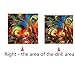 Iuhan Rhinestone Cross-stitch Lighting Scene DIY Diamond Painting Kits Arts, Crafts & Sewing Cross Stitch (H)