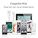 Marchpower iPhone 14 Charger Cord-3Pack 3ft 6ft 10ft MFi Certified Lightning Cable USB-A Fast Charging Cable Compatible with iPhone 13 12 11 Mini Pro Max SE X XS XR 8 7 6 Plus iPod iPad AirPods, White