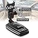 MvToe Car Rear View Mirror Radar Detector Mount for Escort Passport 9500i 8500 7500 X50 X70 X80 Solo SC S2 S3 S4 s75 55 Beltronics RX65 GX65 Red (Not for Escort IX & MAX Series)