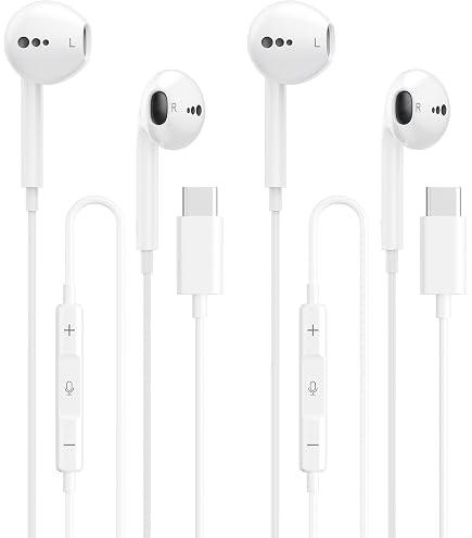 Amazon.com: [Apple MFi Certified] USB C Headphones for iPhone 17