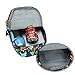 Zicac Childrens' Cute Canvas School Backpacks Mini Rucksack School Bag (S, Blue-Coffee)
