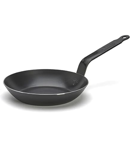 de Buyer STEEL FRYPAN -MINERAL B ELEMENT 24CM de Buyer STEEL FRYPAN -MINERAL B ELEMENT 24CM