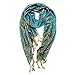 Paskmlna® Reversible Paisley Pashmina Shawl Wrap Elegant Colors