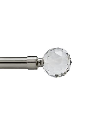 Your Home Online Set Of 2 End Finials For 28mm Curtain Pole Rod