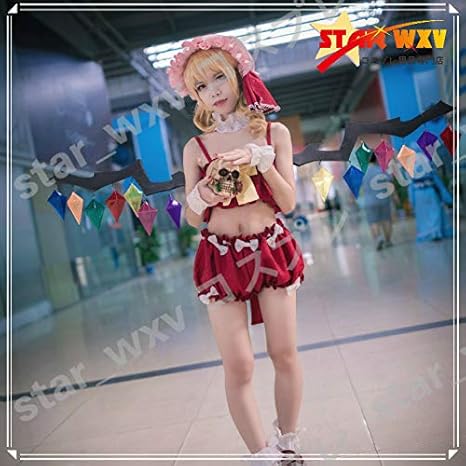 Amazon コスプレ衣装 東方project フランドール スカーレット 水着 コスプレ 仮装 通販