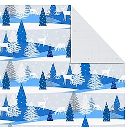 Hallmark Flat Christmas Wrapping Paper Sheets with