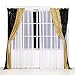 Gold Sequin Backdrop Curtain 2 Panels 2Ftx8Ft for Wedding Party Background Drapes