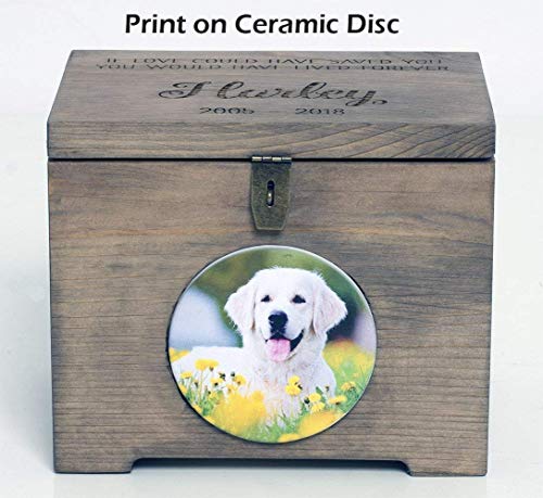 Personalized Pet Memory Box Dog/Urn Memorial Photo Frame Chest Picture Keepsake - Thumbnail 6