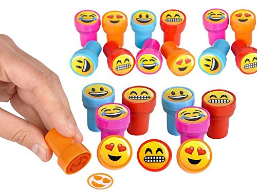 Emoji ink stampers - emoticon stamps - play kreative tm