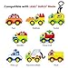 WishaLife 48 PCS Car Building Blocks Set, Trucks, Vehicles Toy Building Bricks, Early Educational Preschool Toy Kids, Toddlers, Boys, Girls Birthday Compatible Duplo