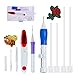 Magic Embroidery Pen Punch Needles - Carly Shop Punch Stitching Punch Pen Set , Punch Needle Embroidery Set-Craft Tool For EmbroideryThreaders DIY Sewing-Embroidery Pen Kit