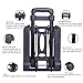 Luggage Cart Folding Compact Lightweight Utility Cart for Luggage/Personal/Travel/Auto/Moving and Office Use Portable Fold Up Hand Cart