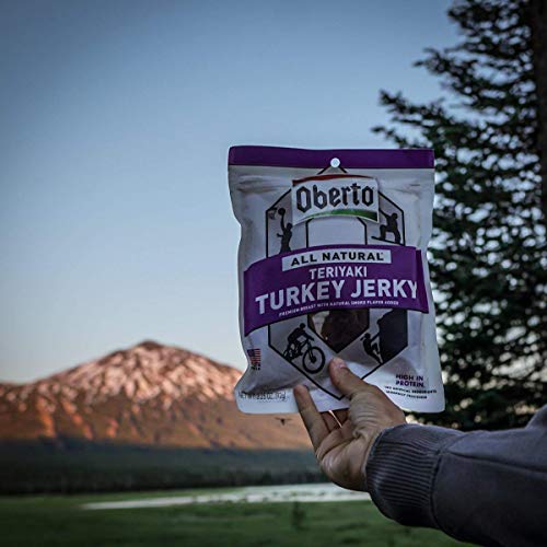 Oberto All-Natural Teriyaki Turkey Jerky, 3.25 Ounce (Pack of 4) - Thumbnail 3