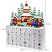 MorTime 24 Day Advent Calendar Premium Christmas Décor | Painted Characters | 100% Wood Construction | Cute Holiday Decoration | Measures (Large)