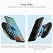 COOLSELL Wireless Charger, Qi Wireless Charging Pad Fast 10W Charger Station for iPhone X, XS, XS Max, iPhone XR, 8/8 Plus, Samsung Galaxy Note 9/S9/S9+, Note 8 QI Enabled Devices (Black)