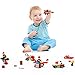 Building Blocks Set, Newisland Fire Building Bricks Toys for Kids, over 300 Pieces, 2 Combined Modes with Truck and More