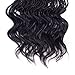 14'Wavy Senegalese Twist Free Ends Synthetic Braiding Hair Extensions 35 Roots/Pack 85g Kanekalon Ombre Jumbo Crochet Braids Pre-looped Hair (3 pcs 14 inch, 1b)