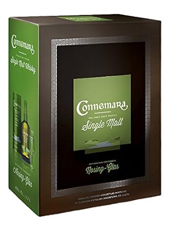 Connemara Peated Single in GP mit Glas Malt 0,7 Liter