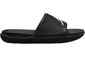 Nike Jordan Jumpman Men's Slides (FQ1598-001, Black/White)