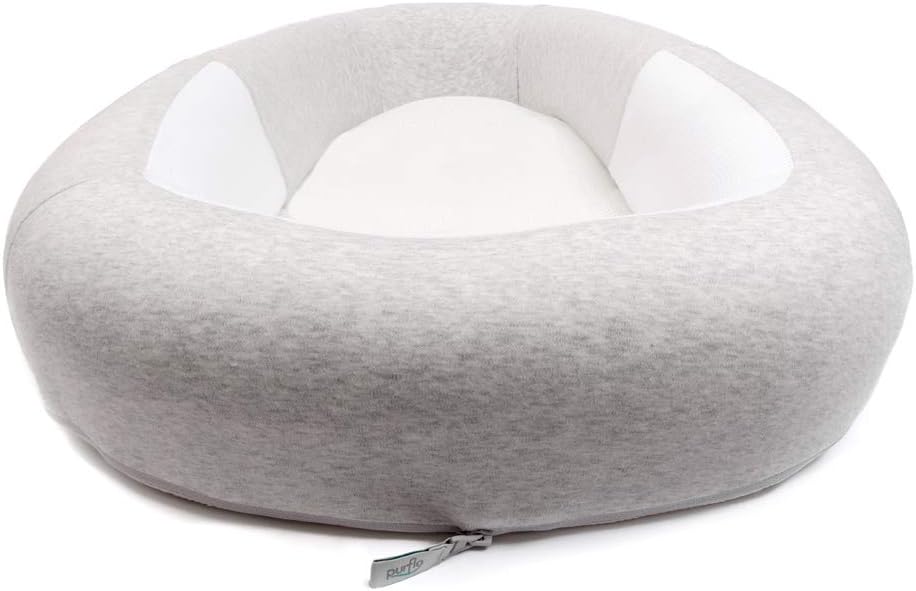 PurFlo Replacement Sleep Tight Baby Bed Cover, Minimal Grey, Soft and Breathable Fabric, Easy Fit Design, Machine Washable - Image 4
