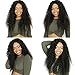 Nadula Brazilian Deep Wave 3 Bundles With Closure 8A 100% Unprocessed Brazilian Remy Virgin Human Hair Bundles Weave Natural Color (12 with 14+16+18)
