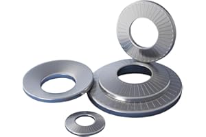 GENERIC Belleville Washers Conical Disc Spring Cup Washers 304 Stainless Steel,304 Belleville Washers (5/8",10)