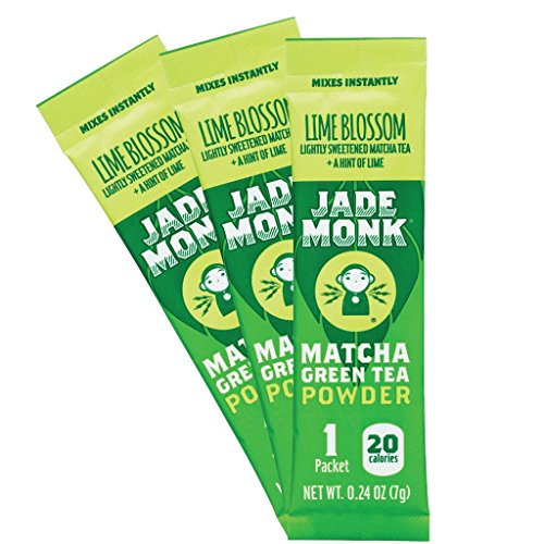OnTheGo Matcha Green Tea Powder Single Serve Packets Enjoy Anytime