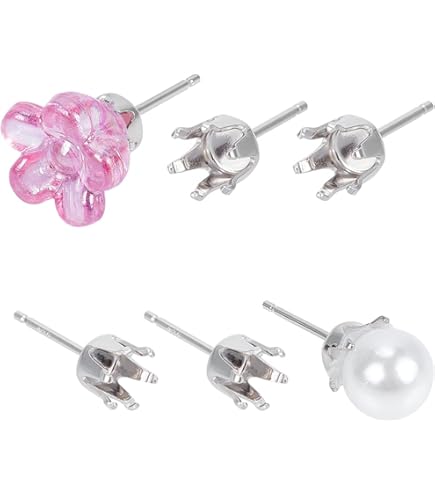 Crochet Boucle D'oreille En Argent 925