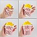 HIGO TOY 3pc Jumbo Squishies Set Hamburger Popcorn Coffee Cup Scented Slow Rising Squeeze squishies Toy Stress Relief Decorations Toy Great Gift for Adults and Kids, Party Birthday Toys