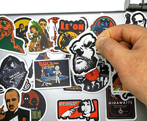 50pcs Classic Movie Fight Club Godfather Mix Graffiti Stickers for Mobile Phone Laptop Luggage Pad Case Skateboard Decal Sticker - Image 5