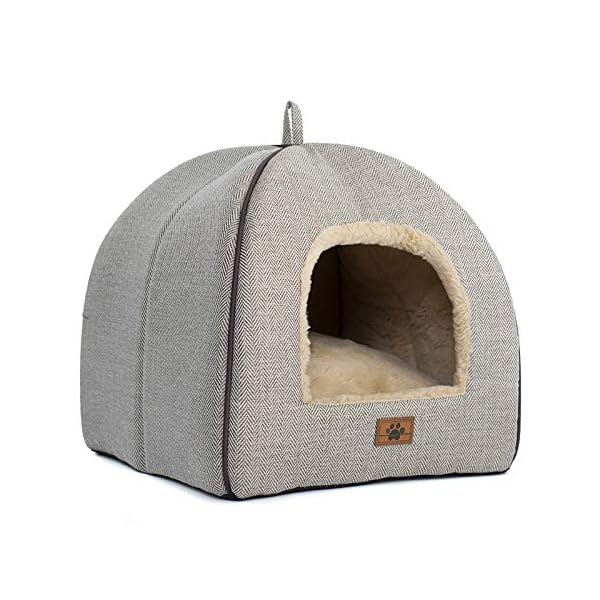 self warming cat bed