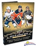 2018/19 Upper Deck Series 1 NHL Hockey Awesome Starter Kit with 5 Packs, Ultra Pro Binder that holds up to 252 Cards, Checklist Poster, Collector’s Guide & EXCLUSIVE Sophomore Sensations Card! Wowzzer