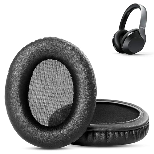DowiTech Professional Replacement Earpads Cushion Compatible with Philips PH805 TAPH805BK PH802 TAPH802BK H8506 TAH8506BK Headphones Ear pads with Skin-Friendly Leather and Memory Foam