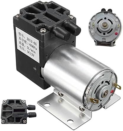 Ballylelly Small Size Stable DC12V Mini Vacuum Pump Negative Pressure Suction Pump 5L/min 120kpa For Gas Analysis Sampling