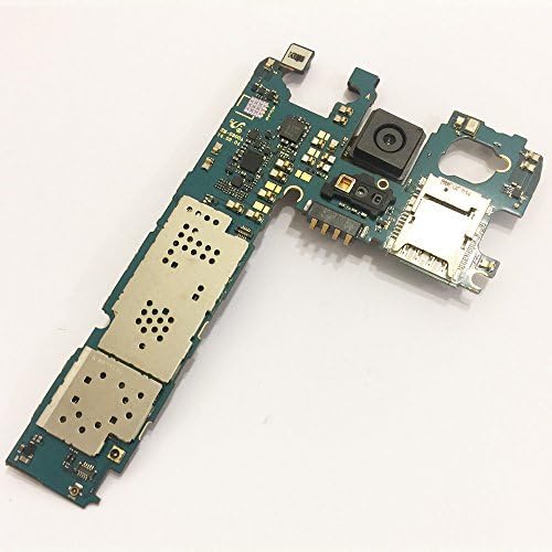 Main Logic Motherboard Board with IC Front Back Camera Sensor SIM Card Tray Fix Replacement Repair Parts for Samsung Galaxy S5 SM-G900A AT&T