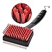 Unicook Grill Brush, Outdoor Nylon BBQ Brush Scraper, Heavy Duty XL Grill Cleaner, Best Alternative to Wire Bristles Brush, Include 1pc Grill Brush & 1pc Head Refill, Do Not Use on Hot/Warm Grill