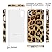 Coolwee for iPhone Xs Case,for iPhone X Leopard Case Slim Matte Leopard Pattern Design for Women Girls Men Rubber Gel Bumper Soft Flexible TPU Case Cover for iPhone Xs (2018)/for iPhone X (2017)