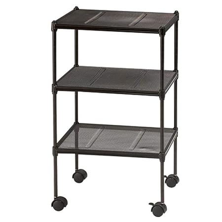 HUYYA estantería metálica Cocina, Ajustables Carrito Cocina con ...