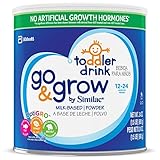 Go & Grow By Similac Milk Based Toddler Drink, Large Size Powder, 24 ounces (Pack of 6)