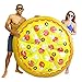 JOYIN Giant Inflatable Round Pizza Pool Float, Fun Beach Floaties, Swim Party Toys, Pool Island, Summer Pool Raft Lounge for Adults & Kids