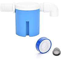 1/2" Inner top Water Inlet Automatic Float Valve Water Level Control Valve, Used for Solar Water Tank Tower Pool(1/2 "Side)