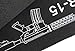 TigerBoss 12-Inch X 36-Inch Long Gun Cleaning Mat with AR15 Imprint,black