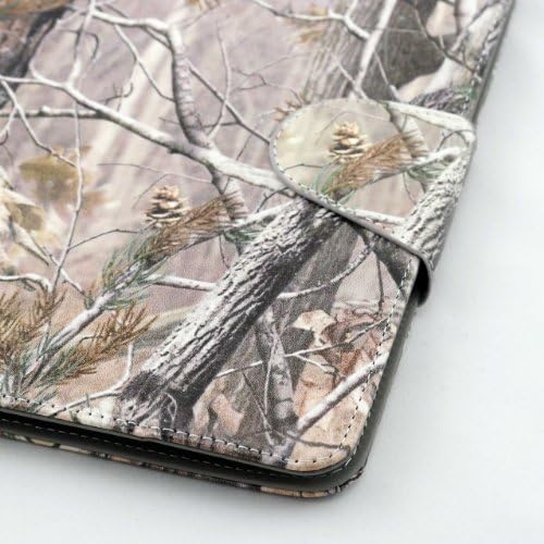 Universal Tablet Case Cover (7co) for 7 Inch Size Ultra Slim and Low Weight Pu Leather Folio Style Fits Asus Memo Pad Me172v-a1-pk (Camouflage Camo Flag Realtree Mossy Oak Hunting)
