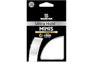 Walker's Ultra Hold Mini Tab, Double Sided Tape WKR-UHT-M-2PK Custom 72 Count (Pack of 2)