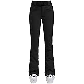GSOU SNOW Womens Ski Pants Slim Fit Waterproof Insulated Snow Pants Flared Winter Outdoor Hiking Warm