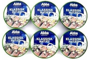 NORSLAND LEFSE Abba Matjes Herring Tidbits- Klassisk - 6 pack