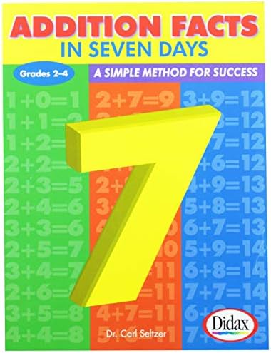 Didax Educational Resources Addition In 7 Days